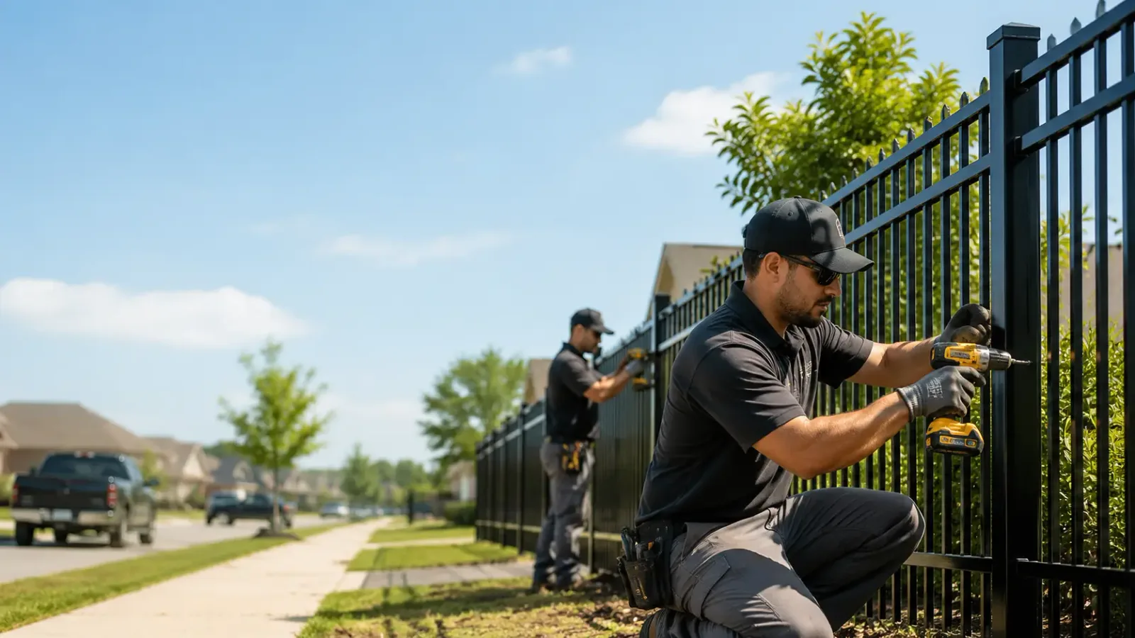 Metal Fence Installation in Roseglen, ND